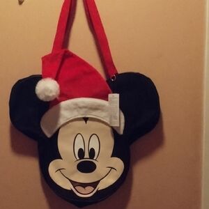 Disney Black and Red Mickey Mouse Tote